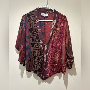 Wild Things by Chico Ca Patch Blouse